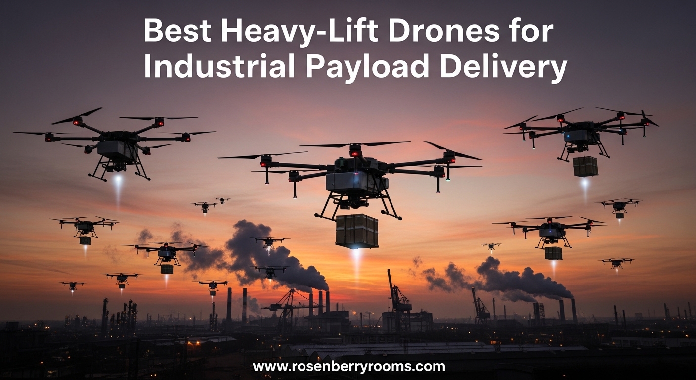 Best Heavy-Lift Drones for Industrial Payload Delivery