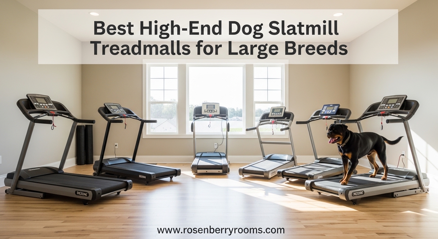 Best High-End Dog Slatmill Treadmills for Large Breeds