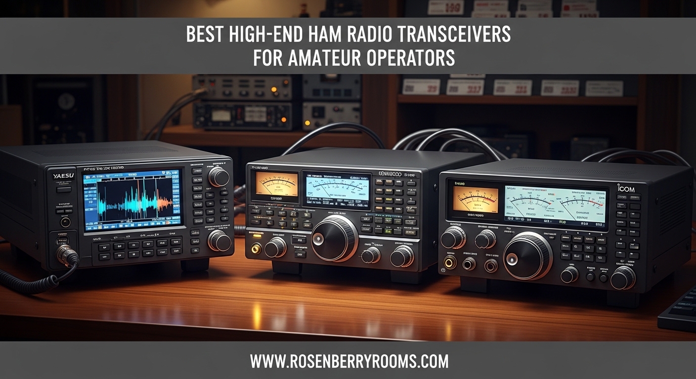 Best High-End Ham Radio Transceivers for Amateur Operators