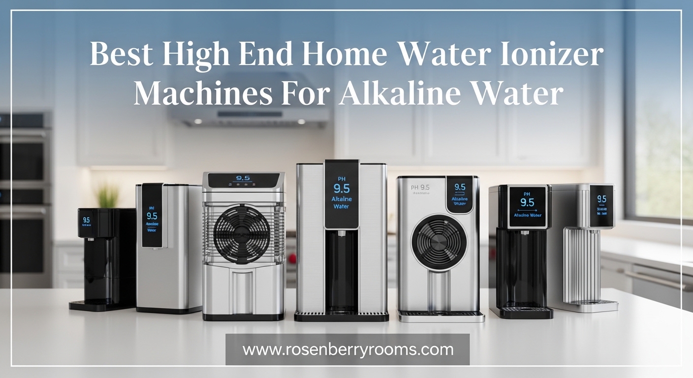 Best High End Home Water Ionizer Machines For Alkaline Water