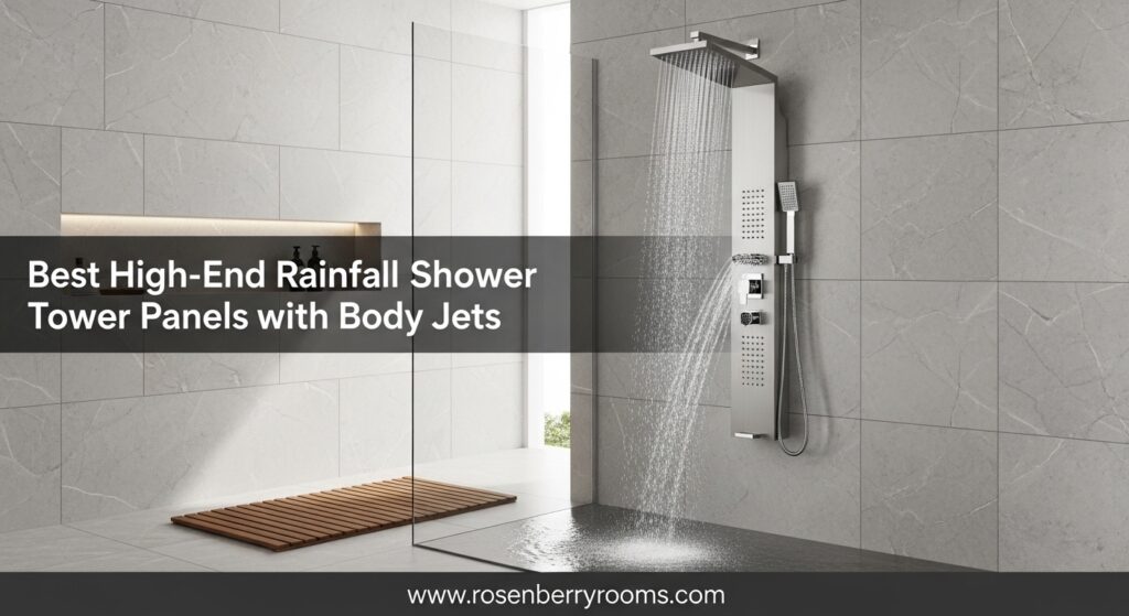 The current image has no alternative text. The file name is: Best-High-End-Rainfall-Shower-Tower-Panels-with-Body-Jets.jpg