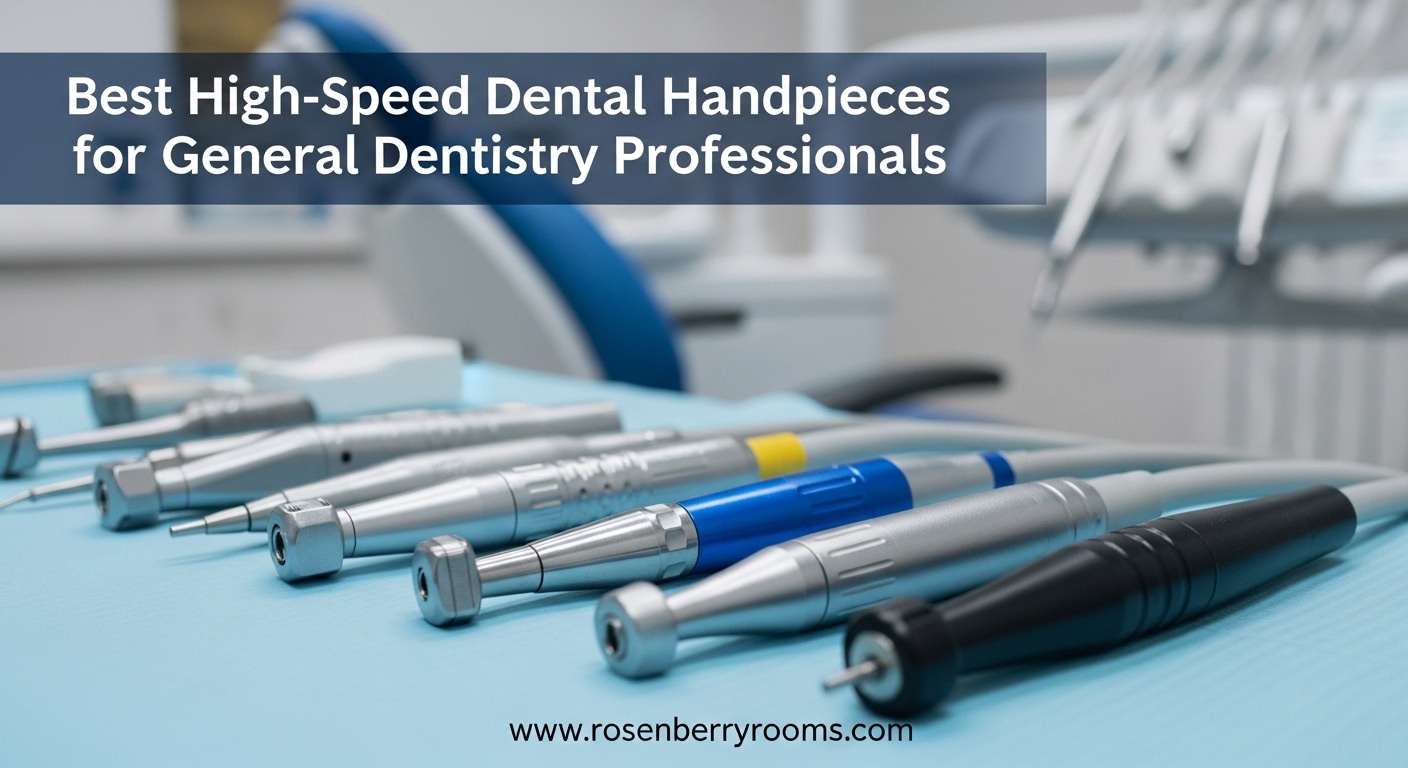 Best High-Speed Dental Handpieces for General Dentistry Professionals