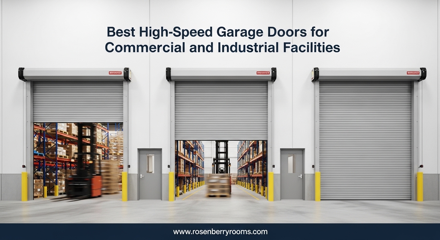 Best High-Speed Garage Doors for Commercial and Industrial Facilities