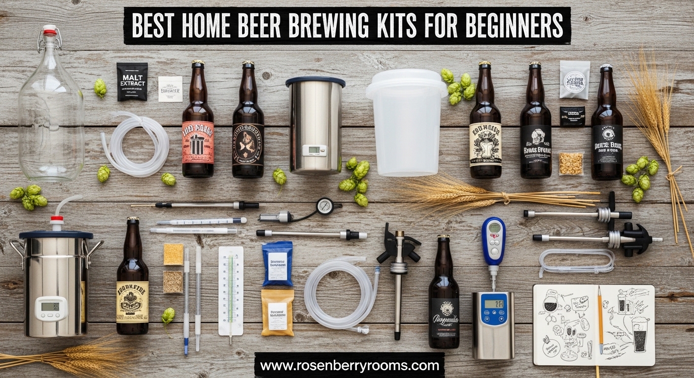Best Home Beer Brewing Kits for Beginners