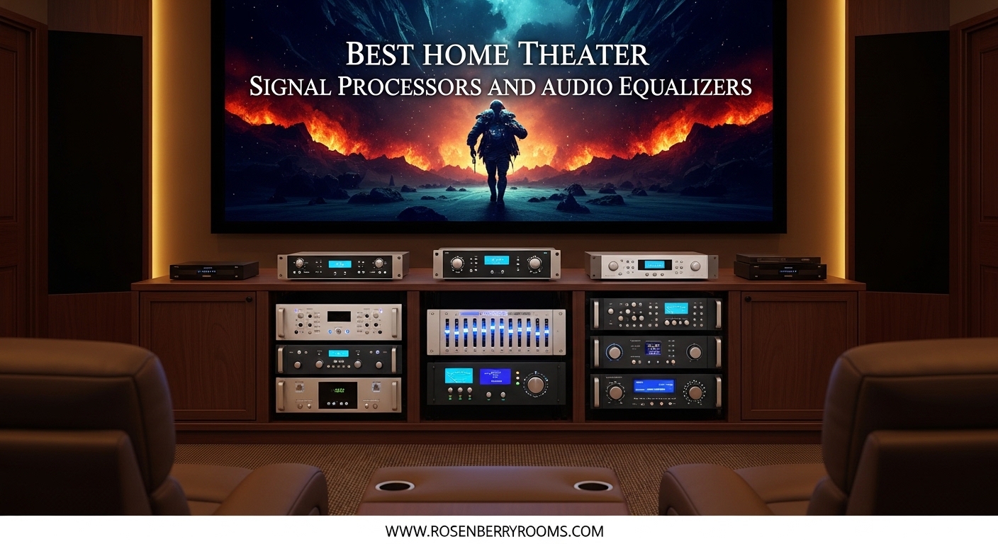 Best Home Theater Signal Processors and Audio Equalizers