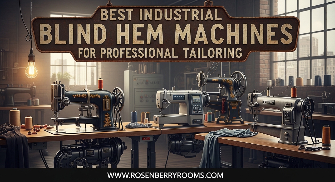 Best Industrial Blind Hem Machines for Professional Tailoring
