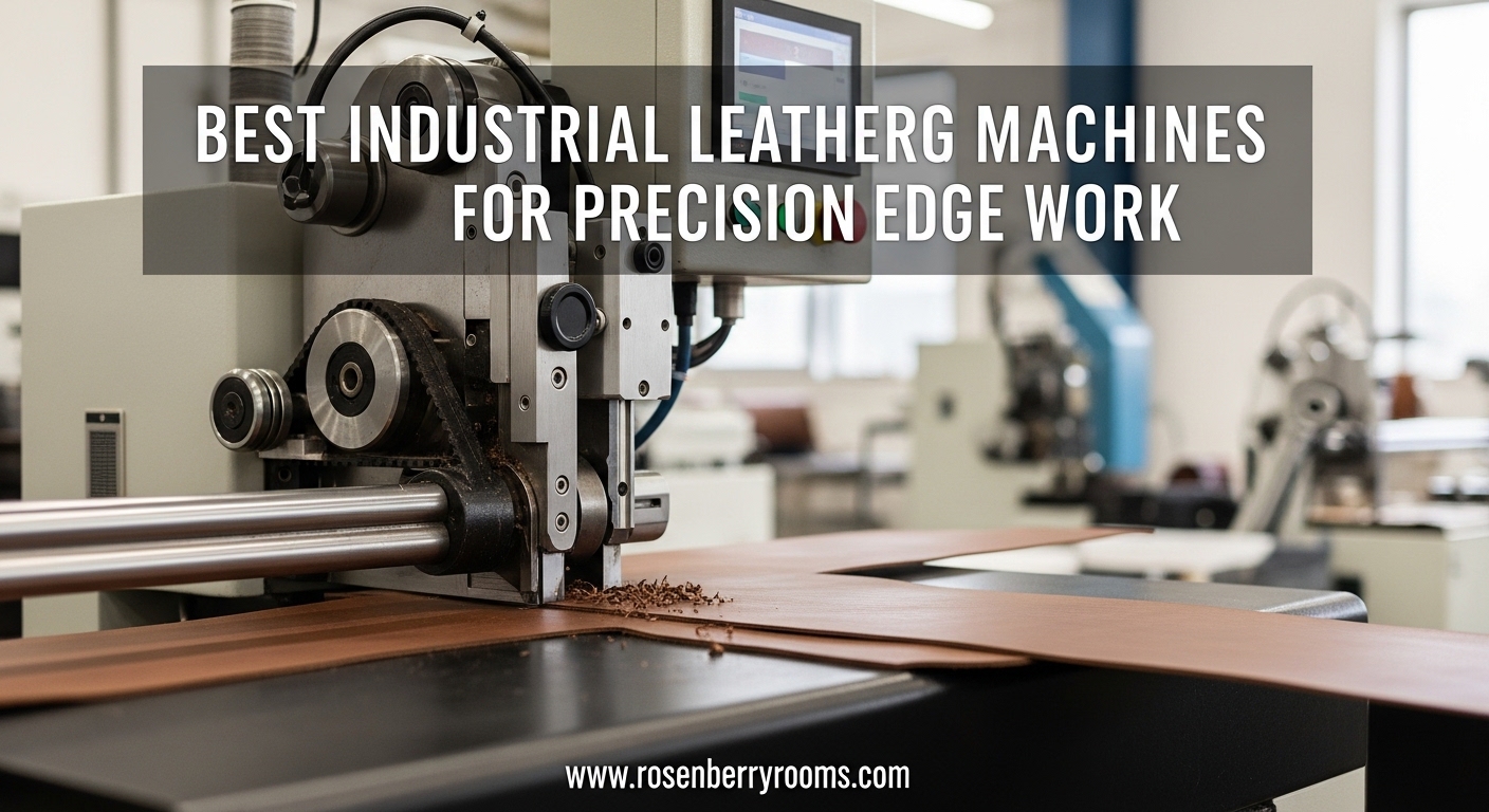 Best Industrial Leather Skiving Machines for Precision Edge Work