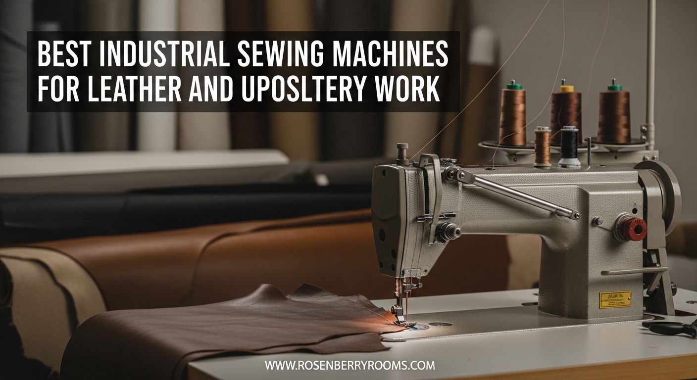 Best Industrial Sewing Machines for Leather and Upholstery Work
