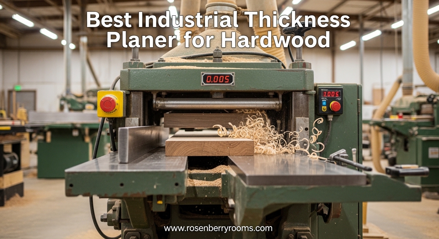 Best Industrial Thickness Planer for Hardwood