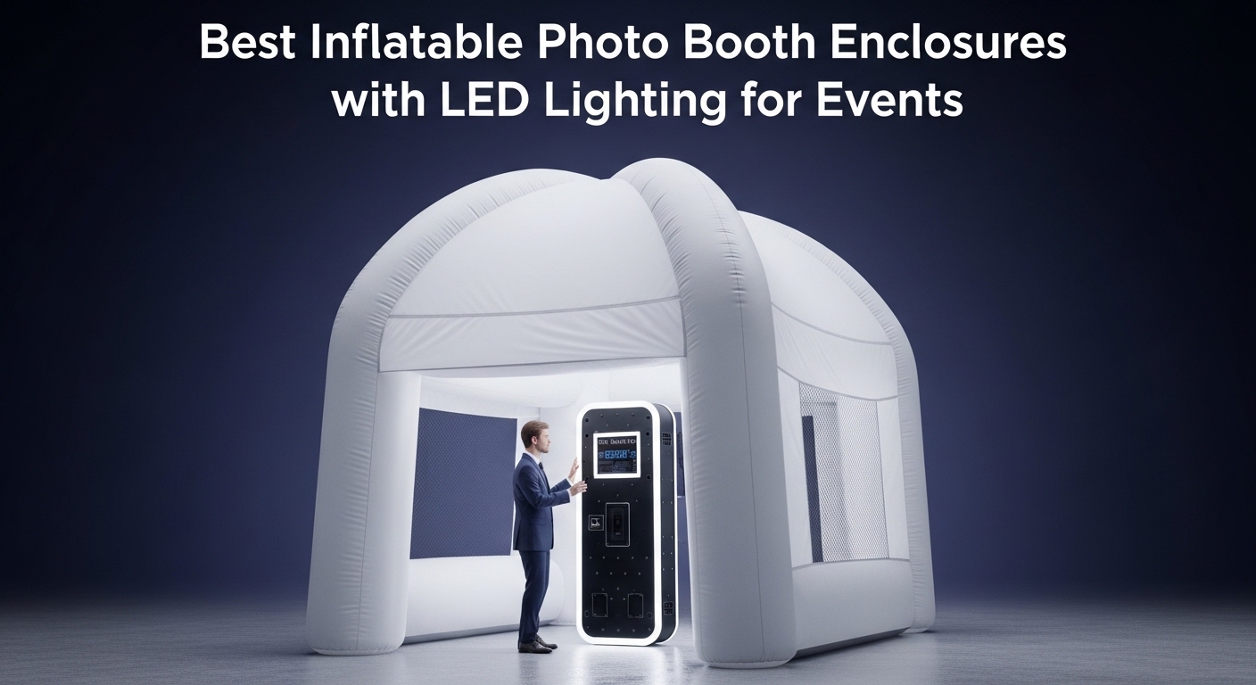 Best Inflatable Photo Booth Enclosures with LED Lighting for Events