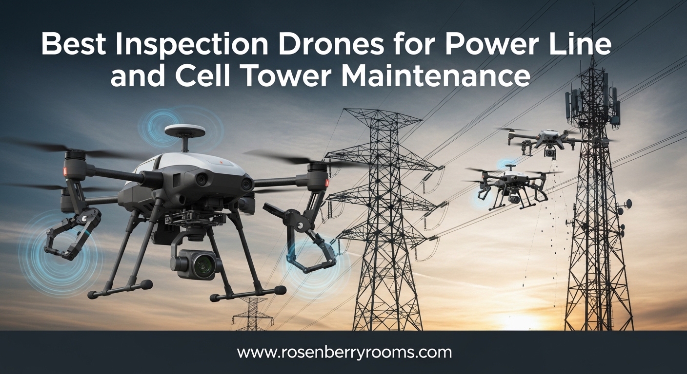 Best Inspection Drones for Power Line and Cell Tower Maintenance