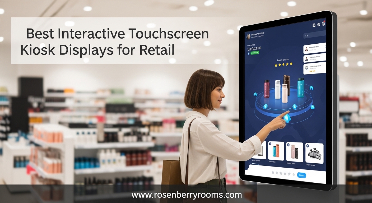 Best Interactive Touchscreen Kiosk Displays for Retail