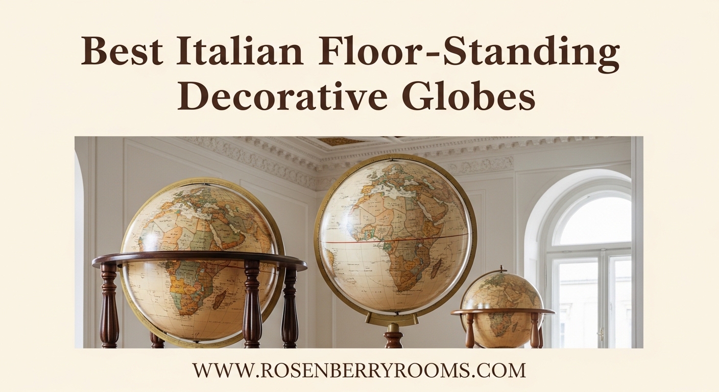 Best Italian Floor-Standing Decorative Globes