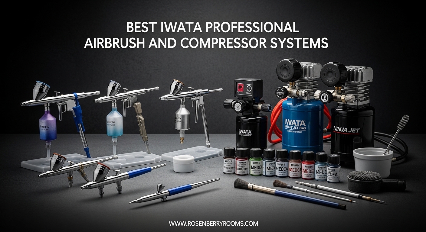Best Iwata Professional Airbrush and Compressor Systems