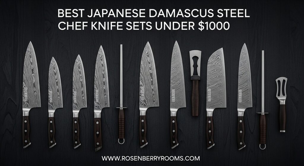 The current image has no alternative text. The file name is: Best-Japanese-Damascus-Steel-Chef-Knife-Sets-Under-1000.jpg