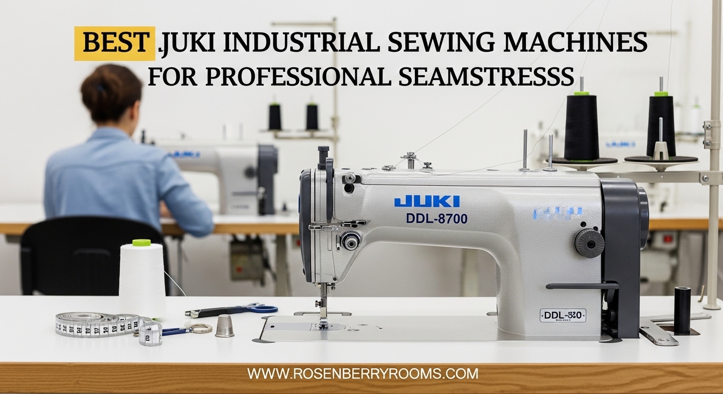 Best Juki Industrial Sewing Machines for Professional Seamstresses