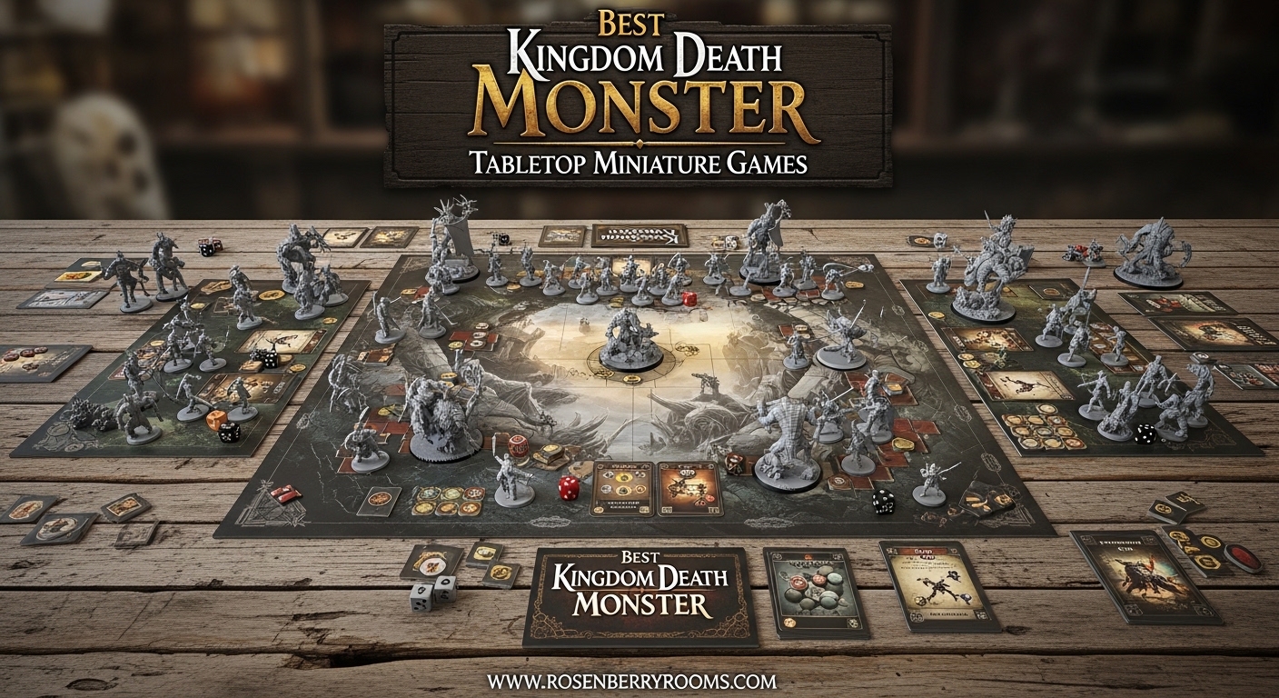 Best Kingdom Death Monster Tabletop Miniature Games