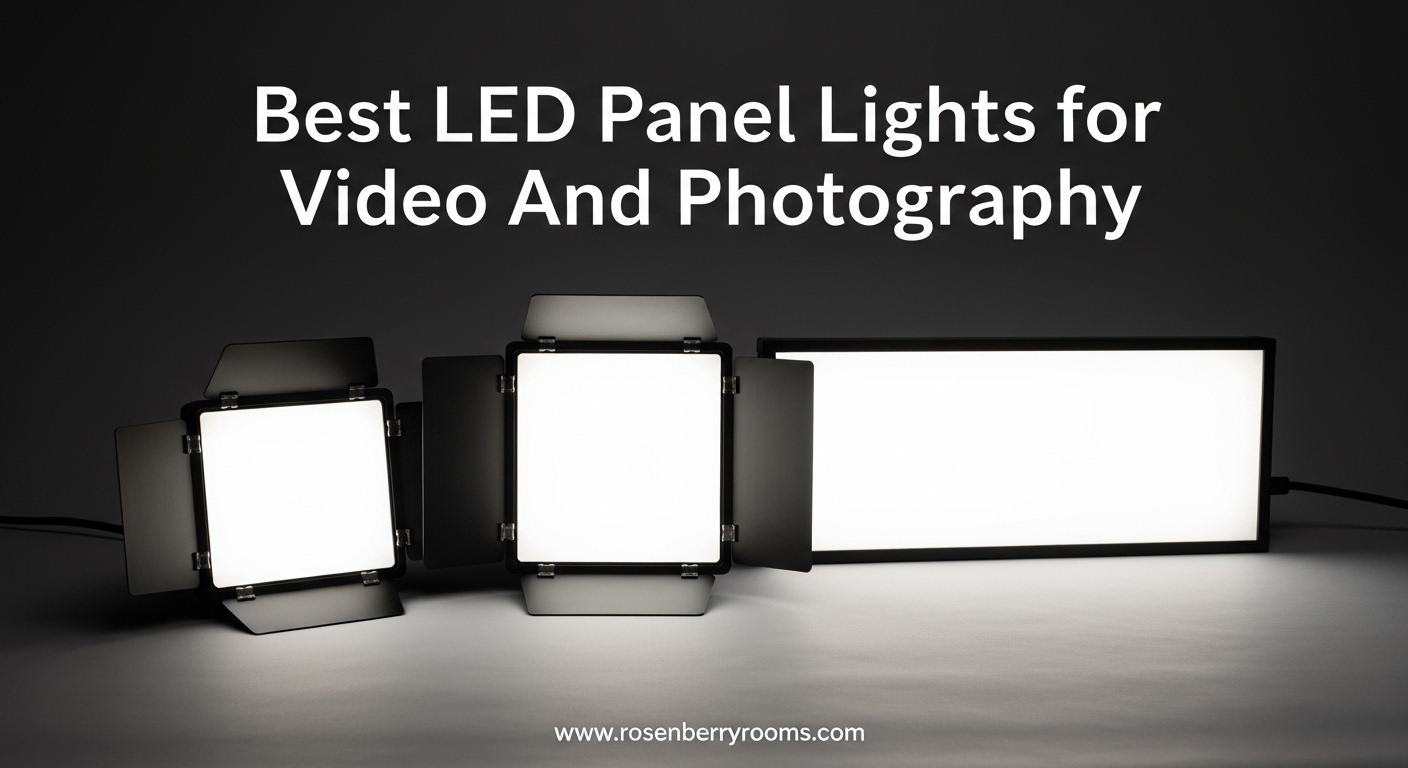 Best LED Panel Lights for Video And Photography