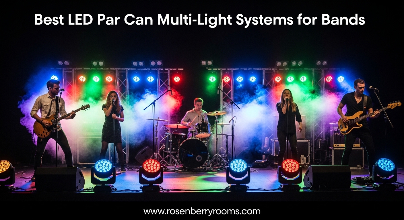 Best LED Par Can Multi-Light Systems for Bands