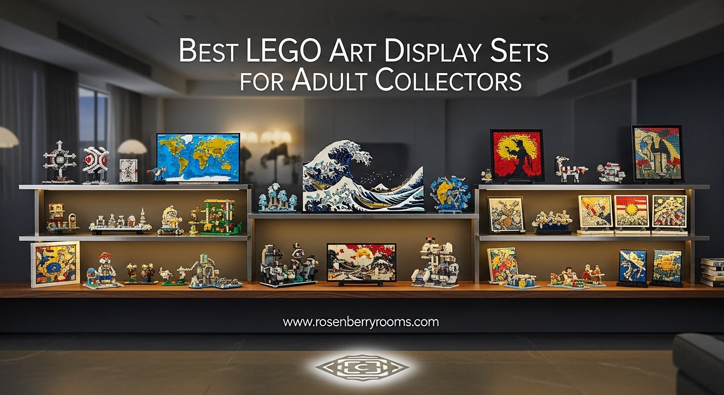 Best LEGO Art Display Sets for Adult Collectors