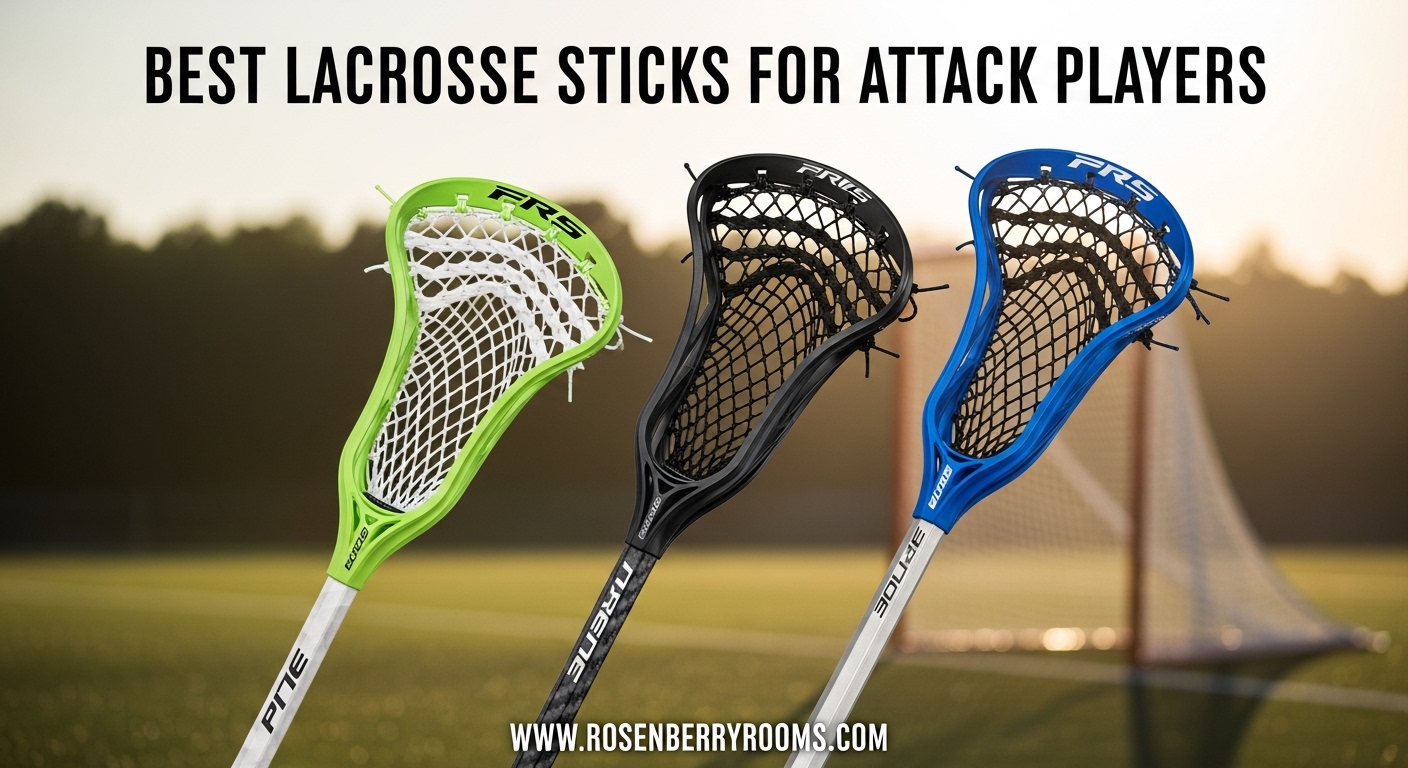 Best Lacrosse Sticks for Attack Players