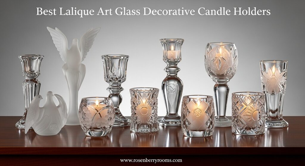 The current image has no alternative text. The file name is: Best-Lalique-Art-Glass-Decorative-Candle-Holders.jpg