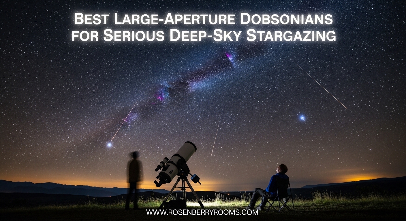 Best Large-Aperture Dobsonians for Serious Deep-Sky Stargazing