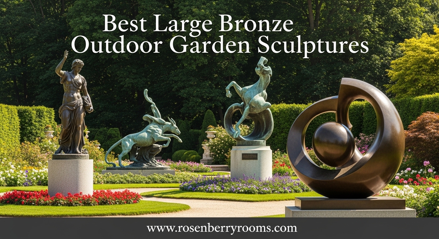 Best Large Bronze Outdoor Garden Sculptures