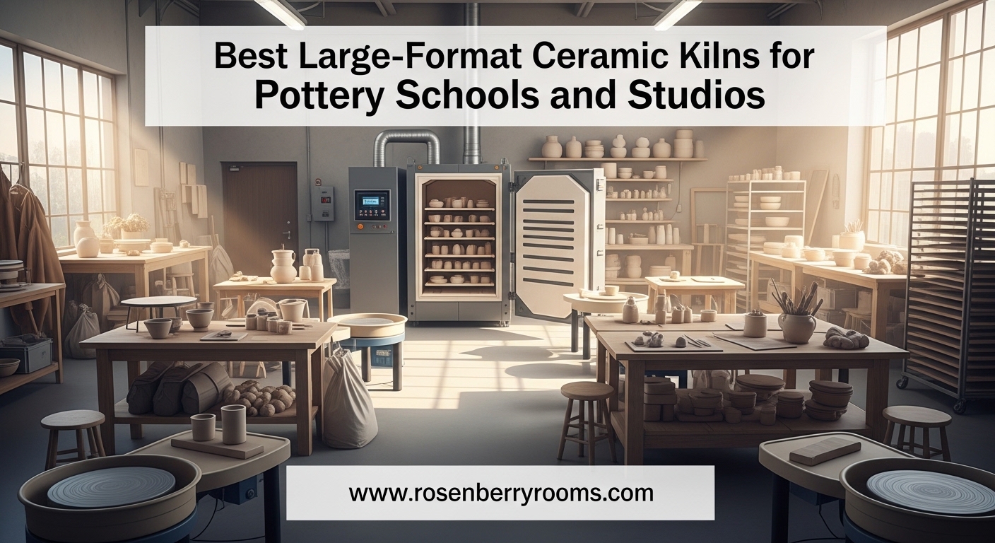 Best Large-Format Ceramic Kilns for Pottery Schools and Studios