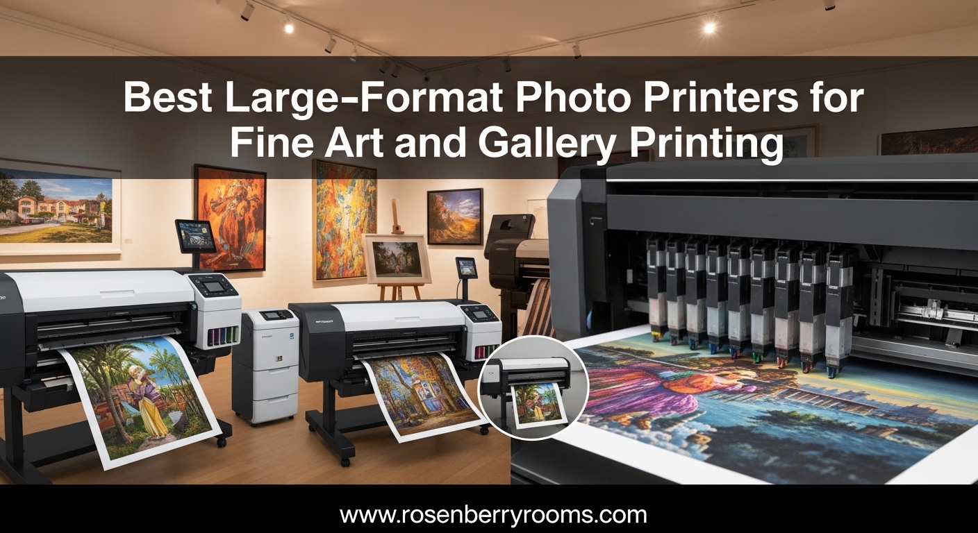 Best Large-Format Photo Printers for Fine Art and Gallery Printing