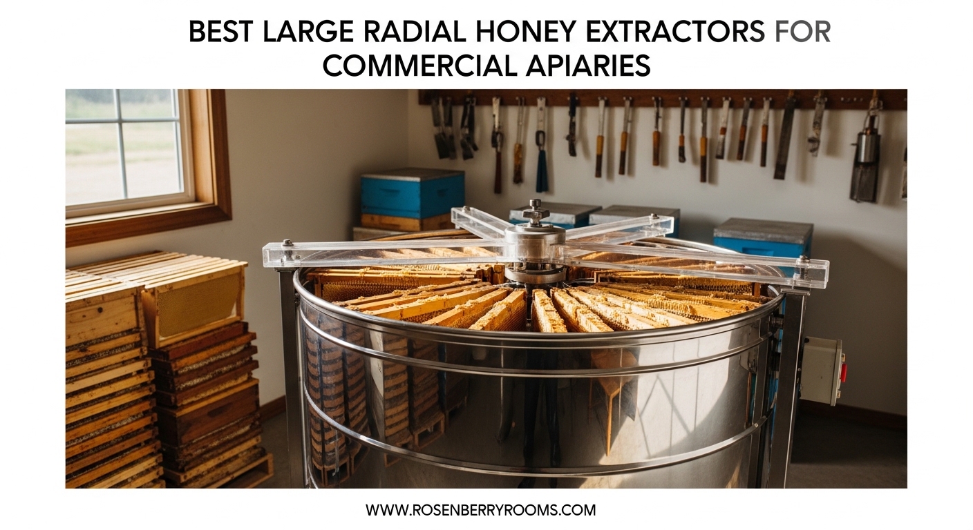 Best Large Radial Honey Extractors for Commercial Apiaries
