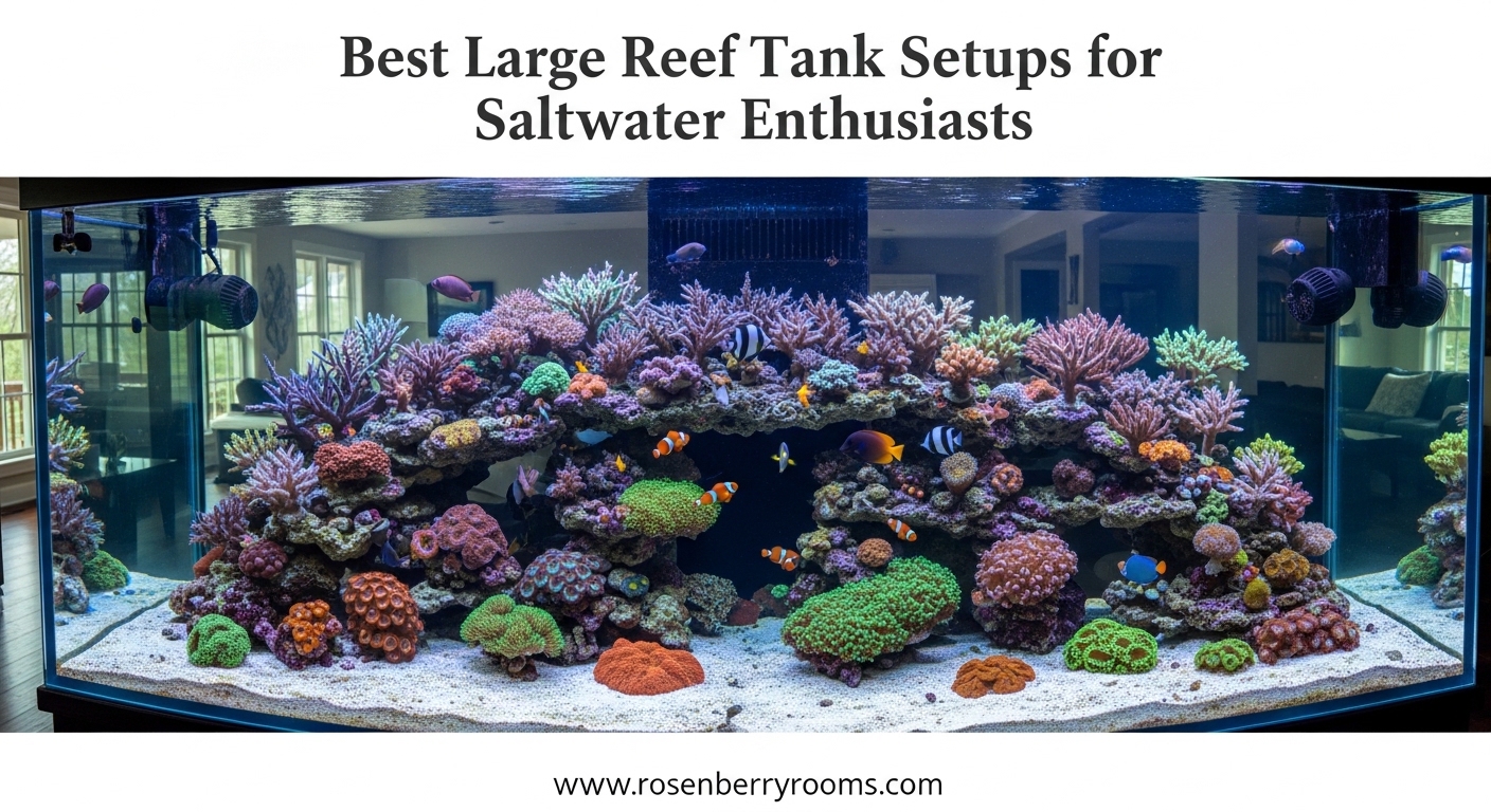 Best Large Reef Tank Setups for Saltwater Enthusiasts