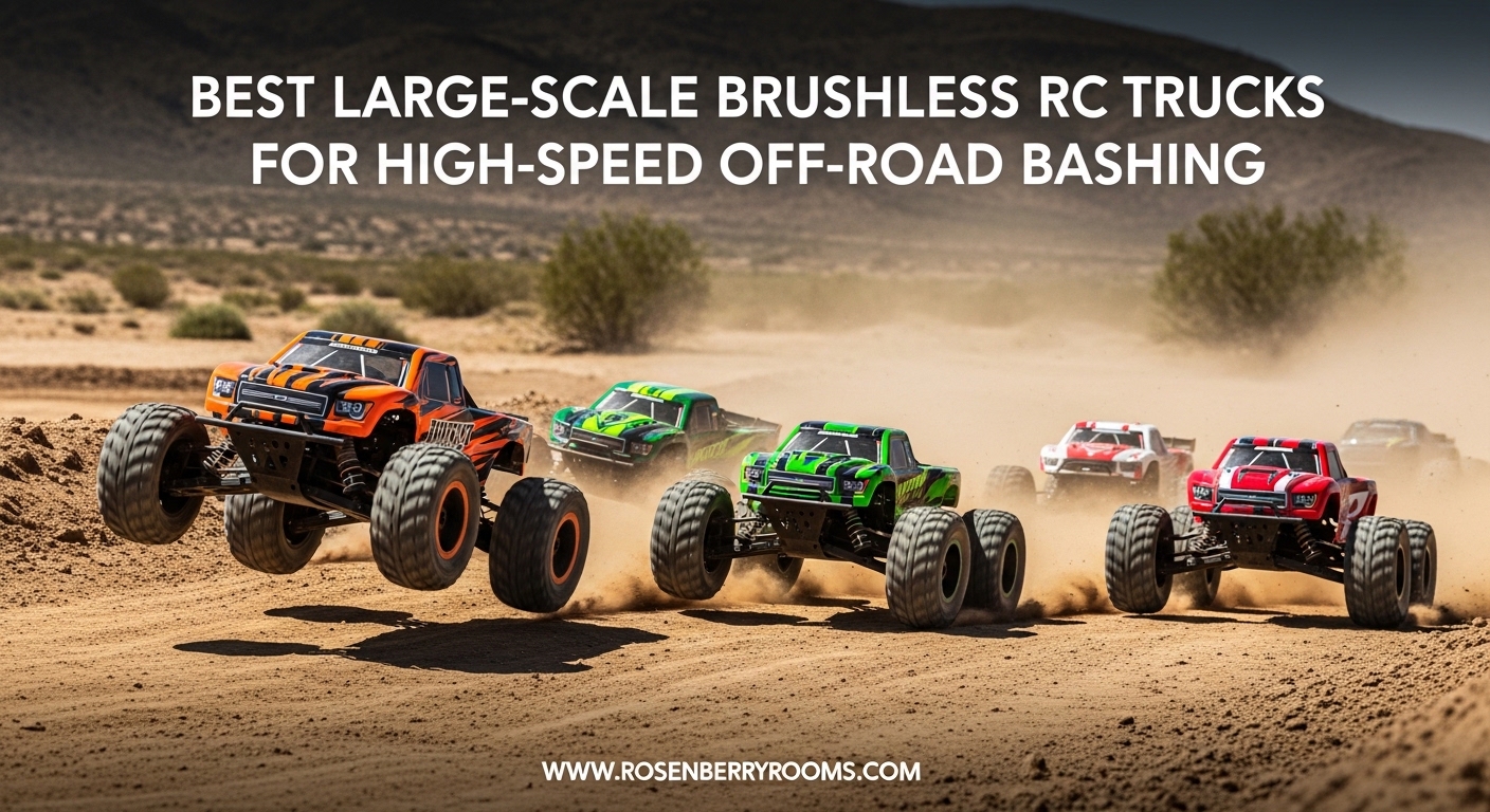 Best Large-Scale Brushless RC Trucks for High-Speed Off-Road Bashing