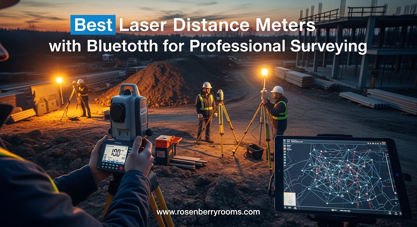 Best Laser Distance Meters with Bluetooth for Professional Surveying