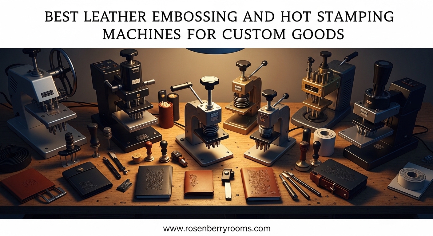 Best Leather Embossing and Hot Stamping Machines for Custom Goods