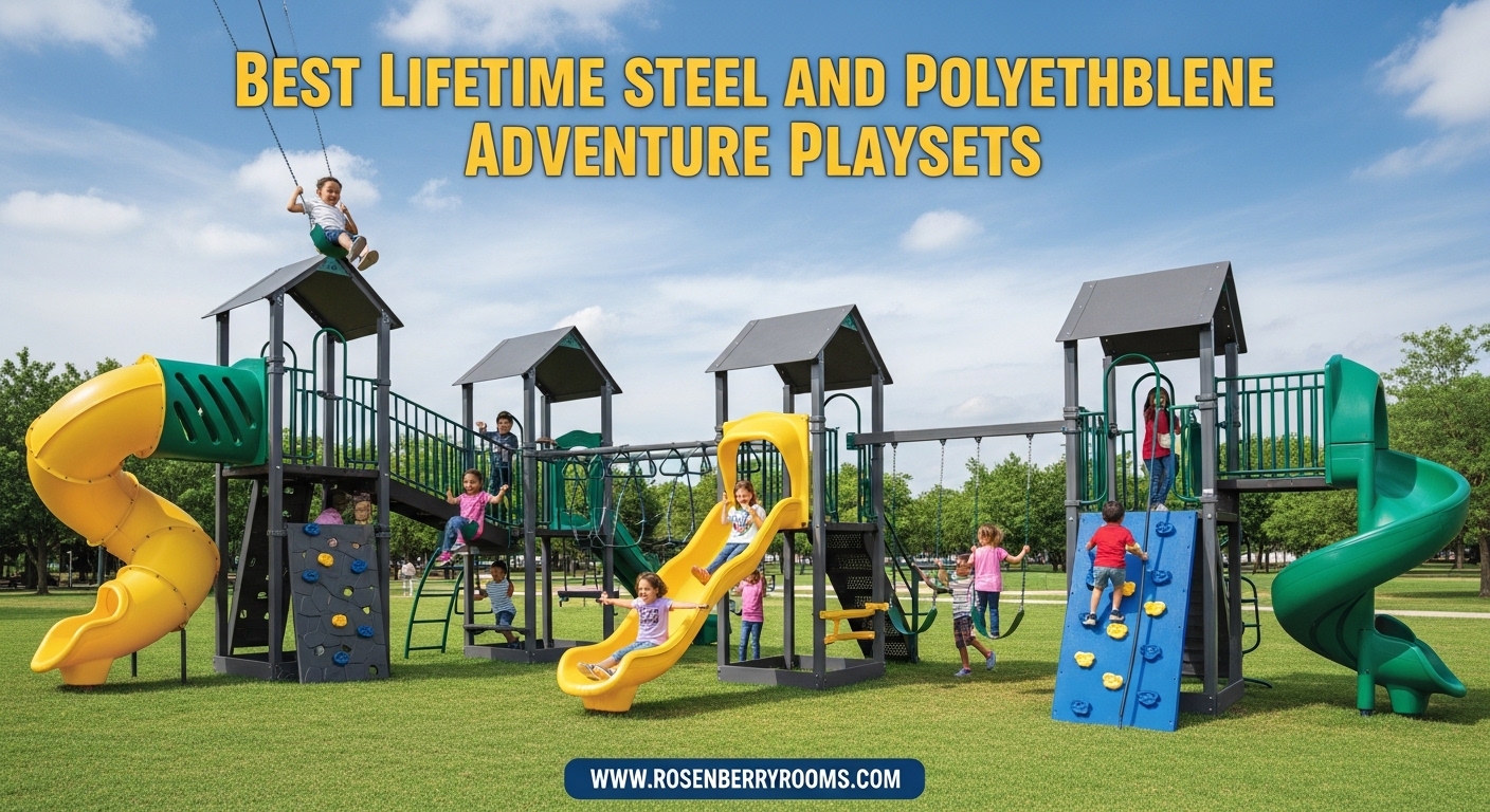 Best Lifetime Steel and Polyethylene Adventure Playsets