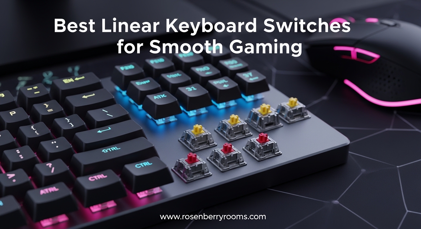 Best Linear Keyboard Switches for Smooth Gaming