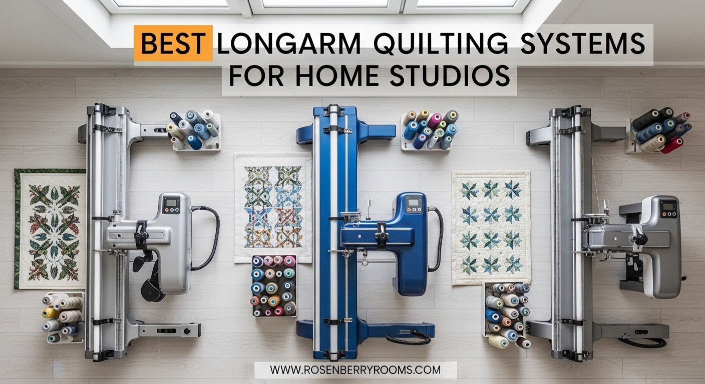 Best Longarm Quilting Systems for Home Studios