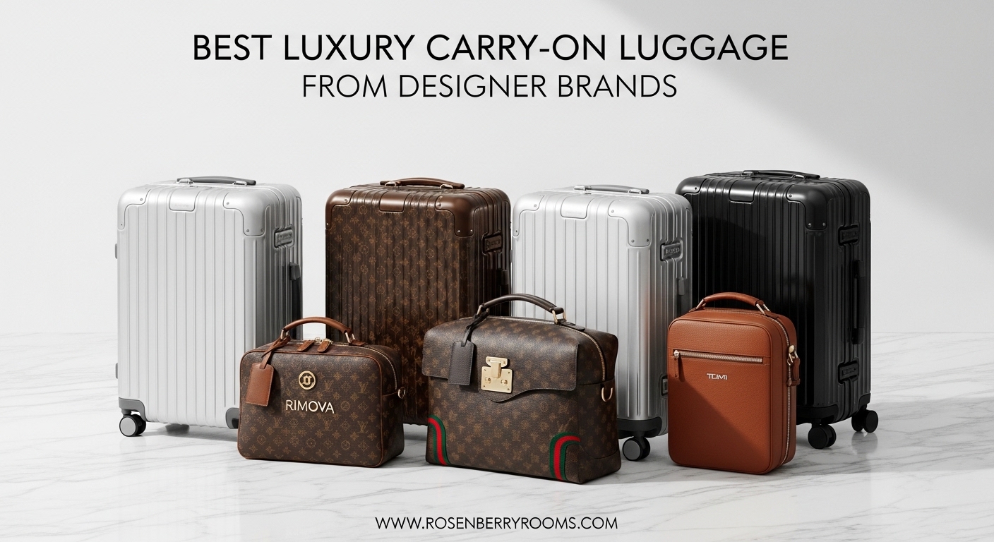 Best Luxury Carry-On Luggage from Designer Brands
