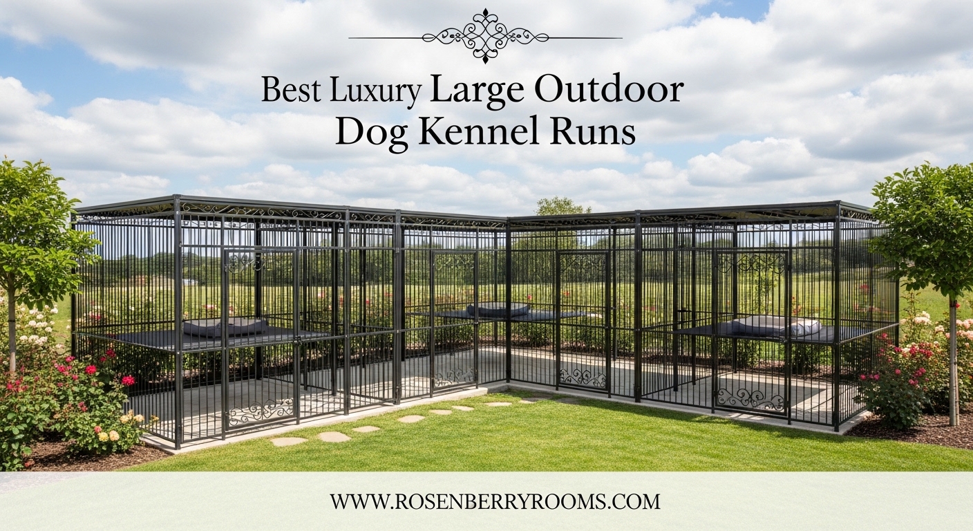 Best Luxury Large Outdoor Dog Kennel Runs