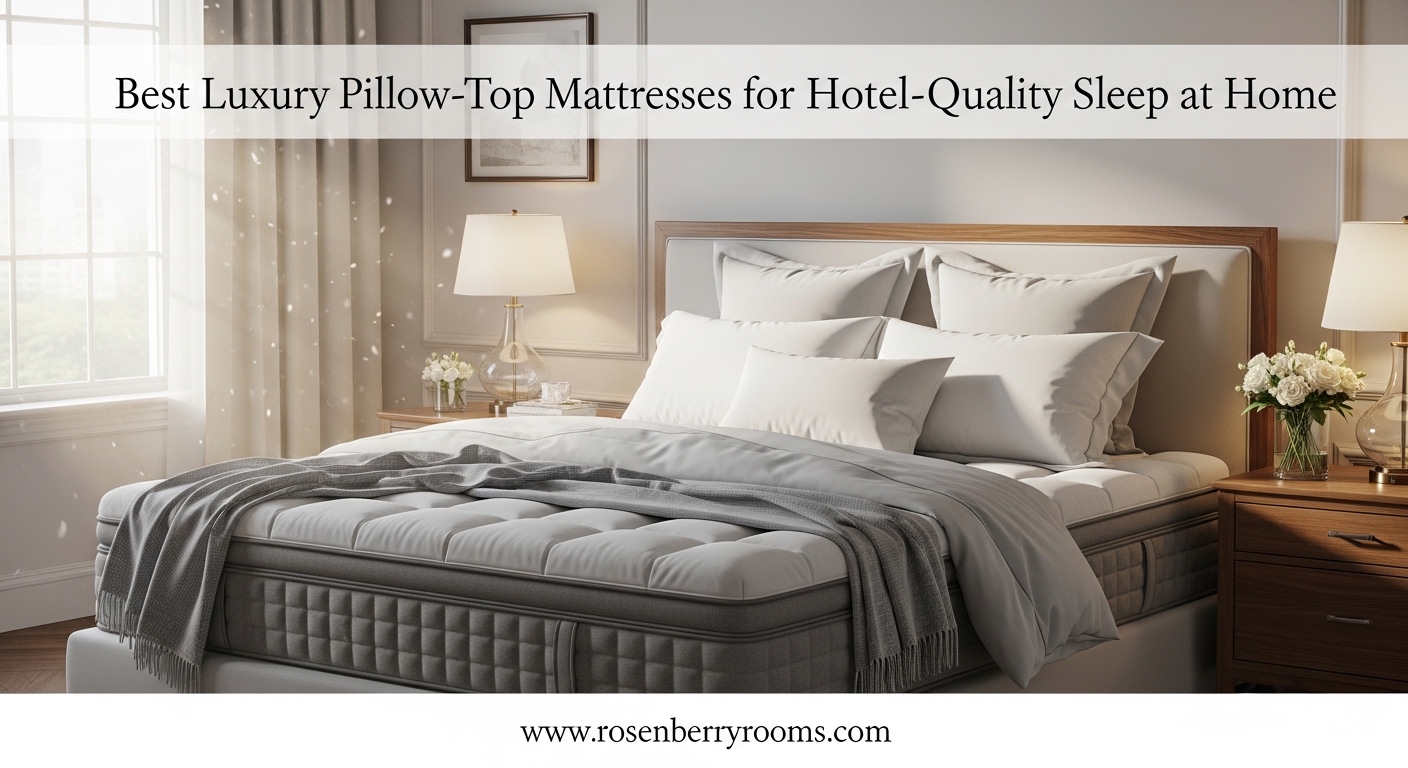 Best Luxury Pillow-Top Mattresses for Hotel-Quality Sleep at Home