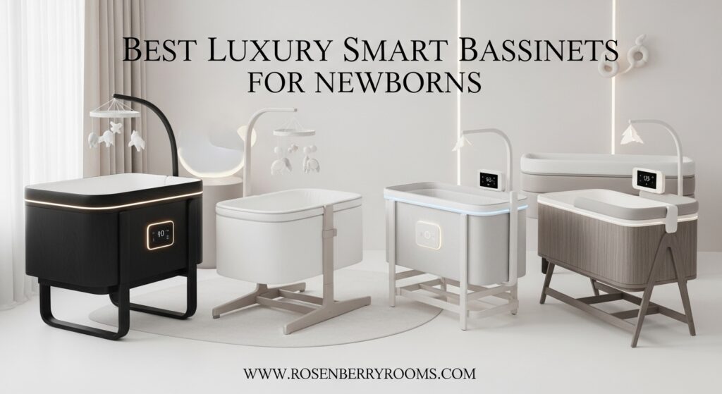 The current image has no alternative text. The file name is: Best-Luxury-Smart-Bassinets-for-Newborns.jpeg