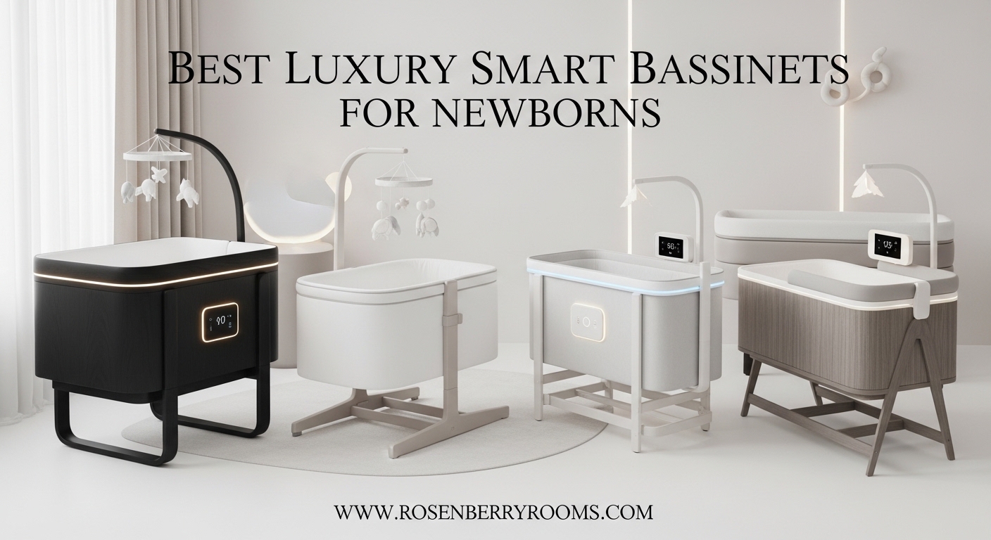 Best Luxury Smart Bassinets for Newborns