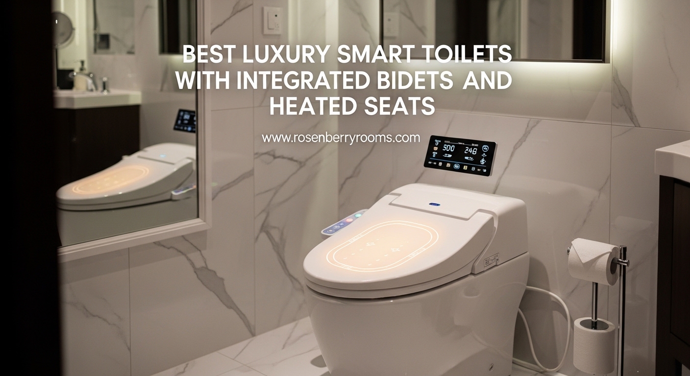 Best Luxury Smart Toilets with Integrated Bidets and Heated Seats