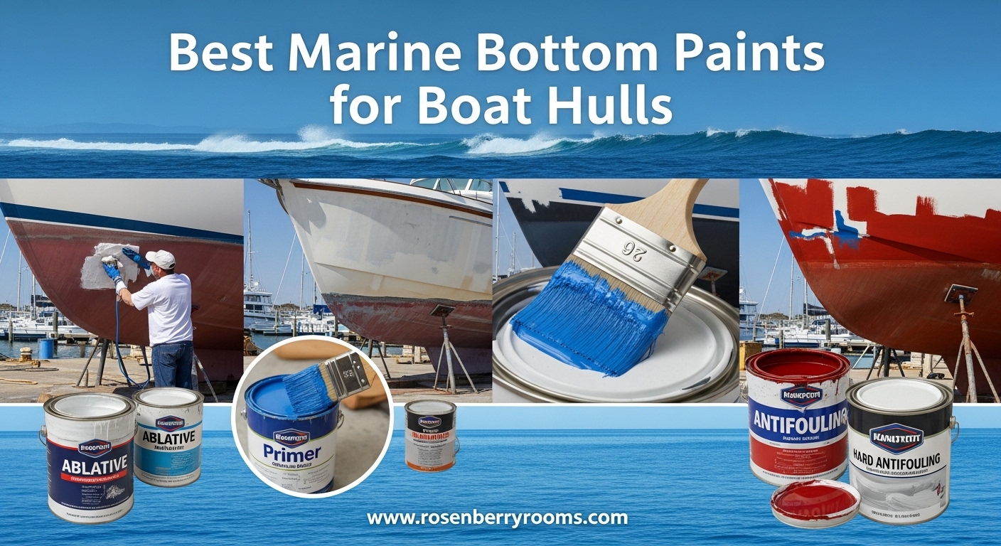 Best Marine Bottom Paints for Boat Hulls