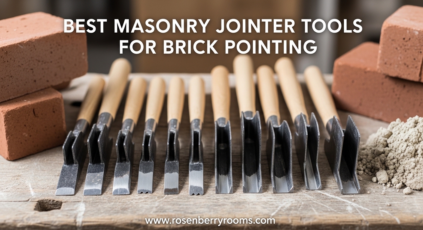 Best Masonry Jointer Tools for Brick Pointing