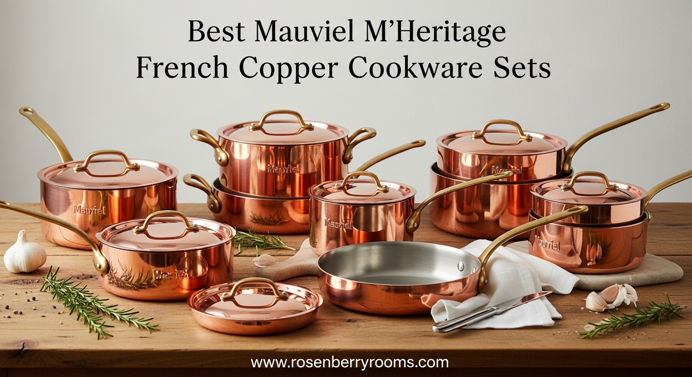 Best Mauviel M'Heritage French Copper Cookware Sets