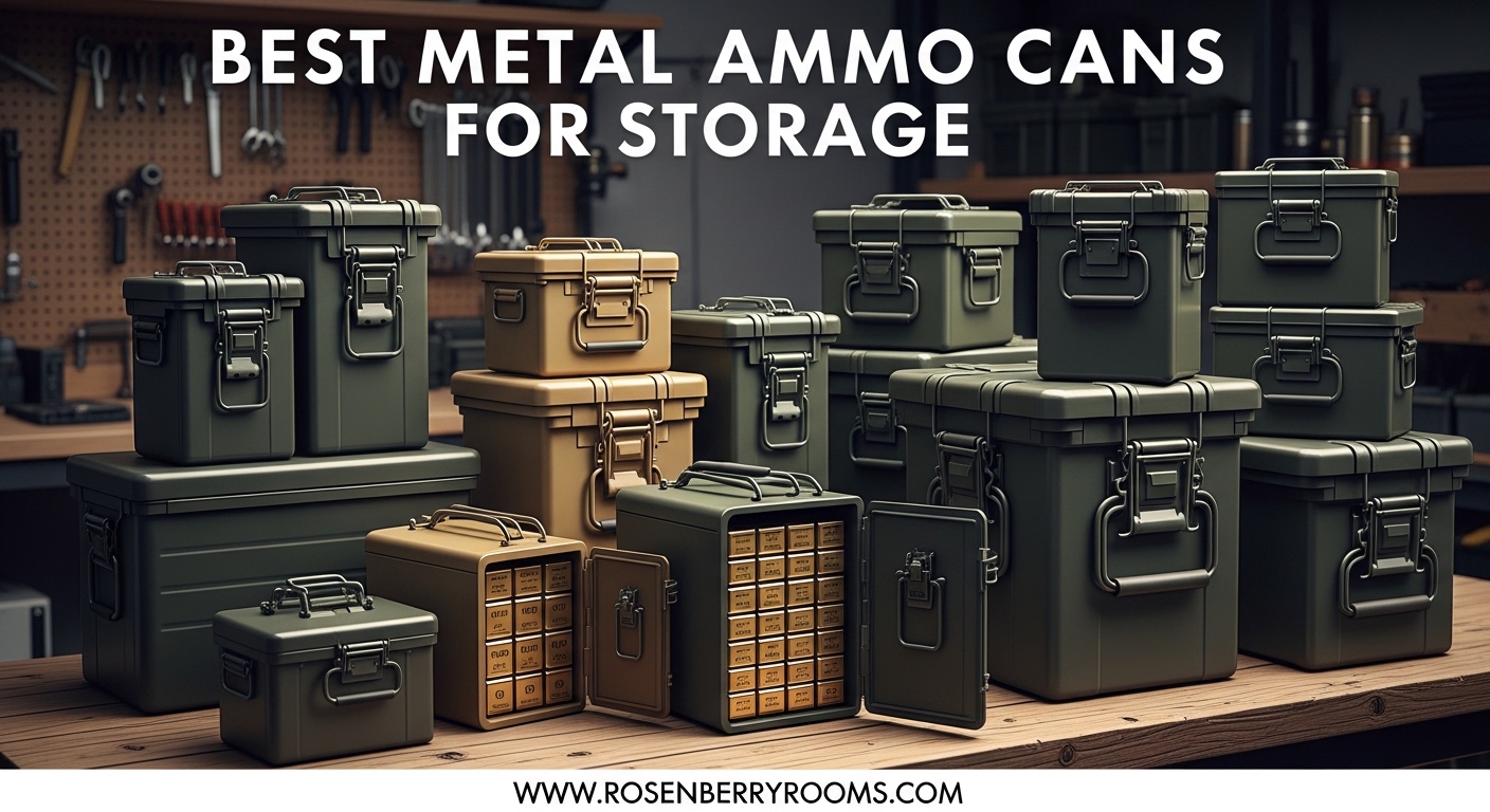 Best Metal Ammo Cans for Storage