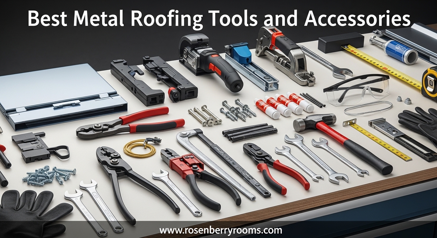 Best Metal Roofing Tools and Accessories