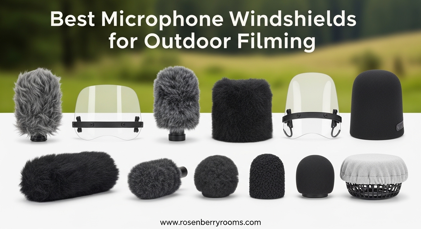 Best Microphone Windshields for Outdoor Filming